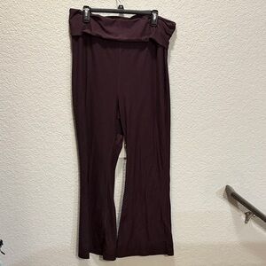 Fabletics cloud jersey fold over flare